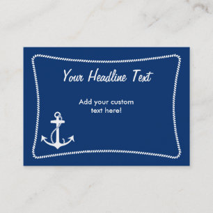 Anchor Calling Card