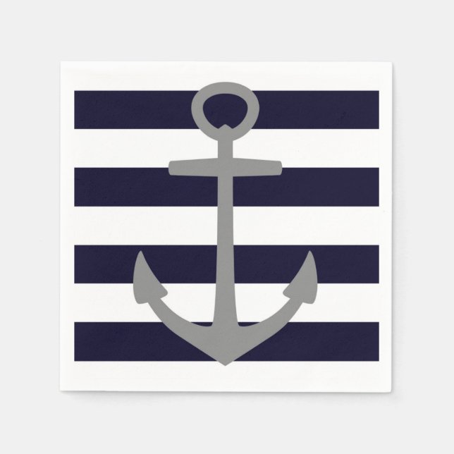 Anchor cocktail napkins (Front)