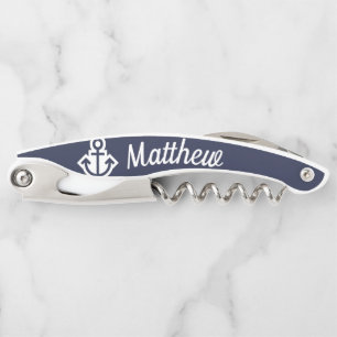 Anchor Corkscrew Bridal Party Gift