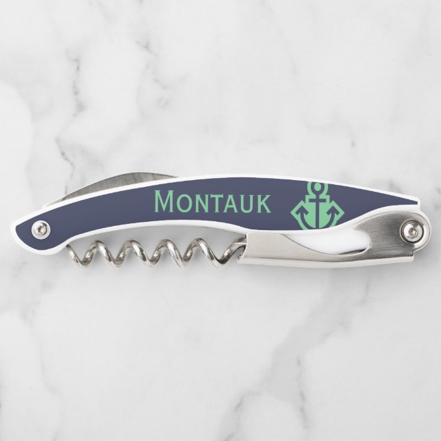 Anchor Corkscrew Bridal Party Gift (Back)