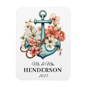 Anchor Cruise Ship Stateroom Magnet