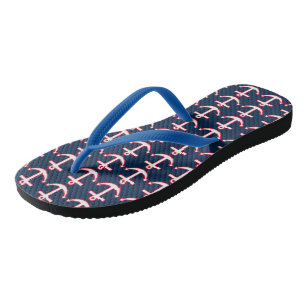 Anchor Cruise Summer Flip Flops Sandals Gift