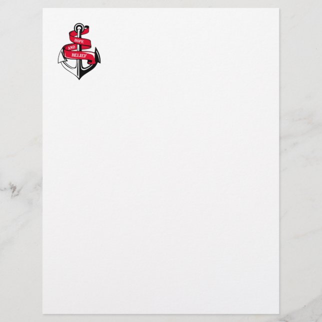 Anchor Custom Letterhead (Front)