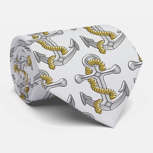 Anchor Design Tie (Rolled)