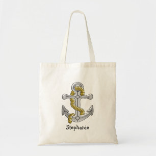 Anchor Design Tote Bag