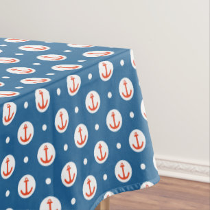 Anchor Dots Tablecloth