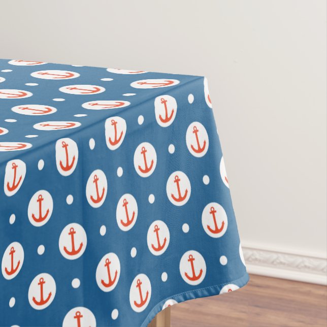 Anchor Dots Tablecloth (In Situ)