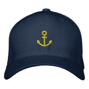 Anchor Embroidered Hat