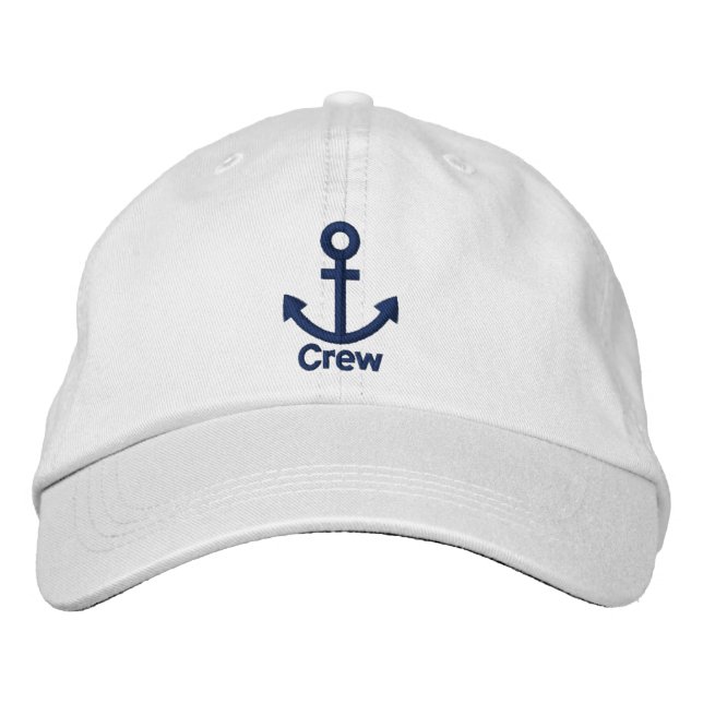Anchor Embroidered Hat (Front)
