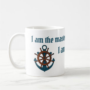 Anchor & Helm, Captain of my Soul Coffee Mug