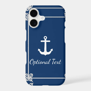 Anchor in Rope Frame Nautical