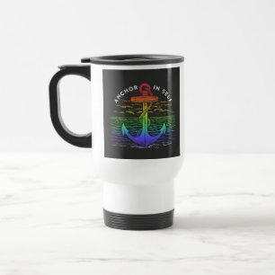 "Anchor in Self" Travel Coffee Mug. Mug
