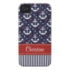 Anchor iPhone 4  4s Case Mate Cover Nautical