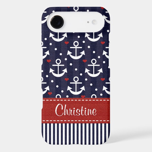 Anchor iPhone 4  4s Case Mate Cover Nautical (Back)