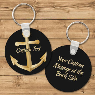 Anchor Key Ring