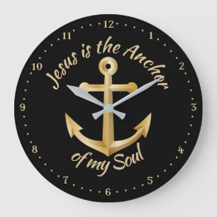 Anchor Large Clock