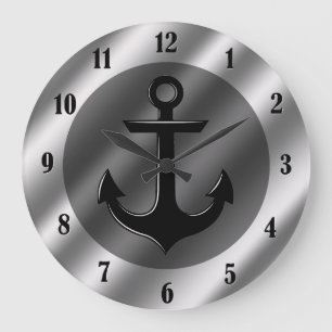 Anchor Large Clock