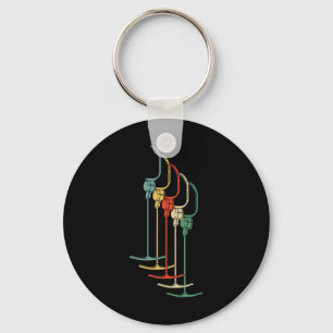 Anchor Lift T-r Lift Skiing Retro Winter Ski Key Ring