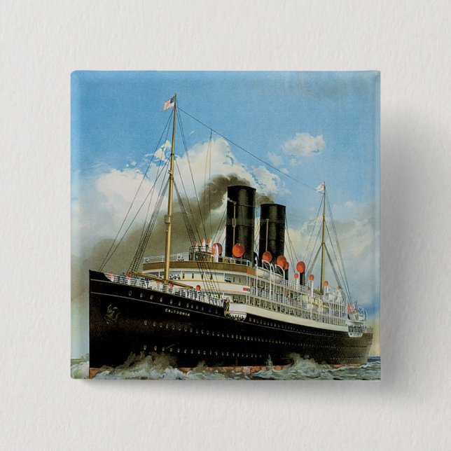 Anchor Line 15 Cm Square Badge (Front)