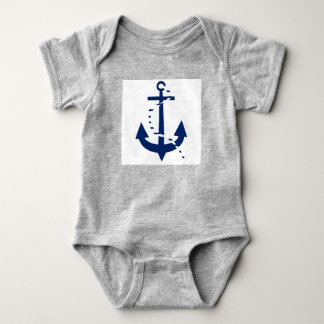 Anchor & Line Navy Baby Bodysuit