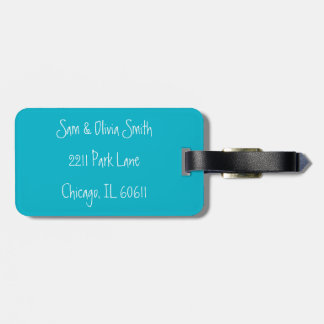 Anchor Luggage Tag