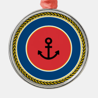 Anchor Metal Tree Decoration