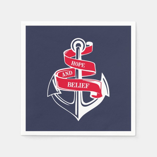 Anchor Napkin (Front)