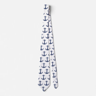 Anchor nautical coastal vibes tie