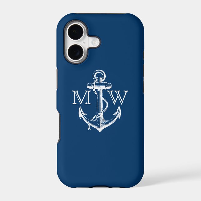 Anchor, Nautical Monogram (Back)