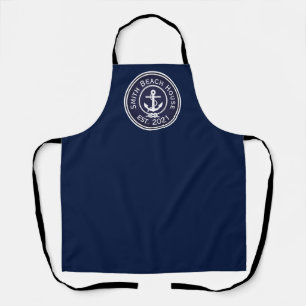 Anchor Nautical Seal   Apron