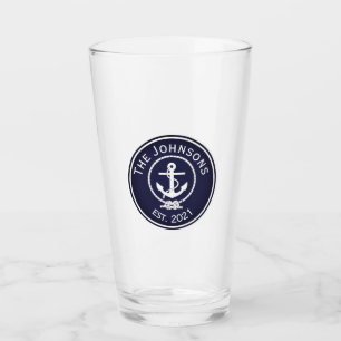 Anchor Nautical Seal   Glass