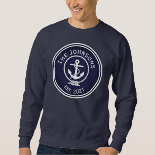 Anchor Nautical Seal Sweatshirt