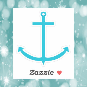 Anchor Nautical Turquoise