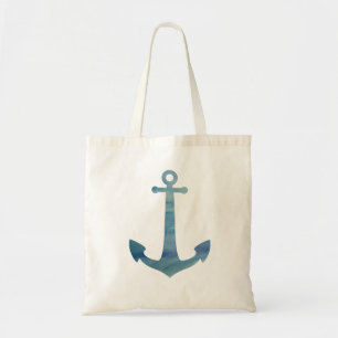 Anchor Painting BEach Tote Bag