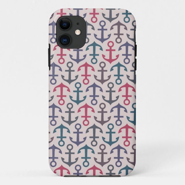 Anchor pattern Case-Mate iPhone case (Back)