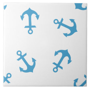 Anchor Pattern Ceramic Tile