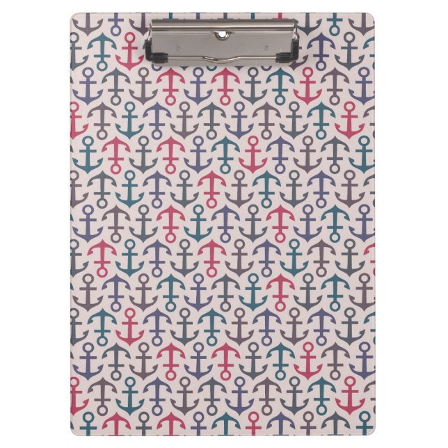 Anchor pattern clipboard (Front)