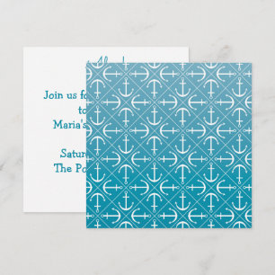Anchor pattern invitation