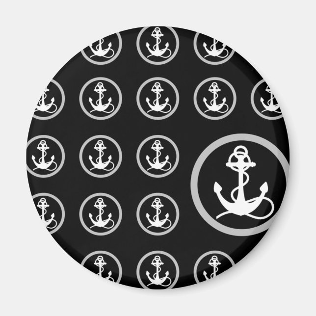 Anchor Pattern Magnet (Front)