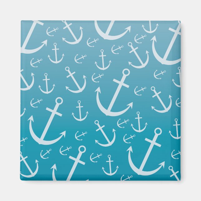 Anchor pattern magnet (Front)