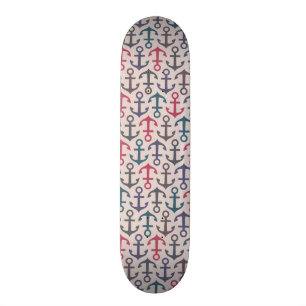 Anchor pattern skateboard