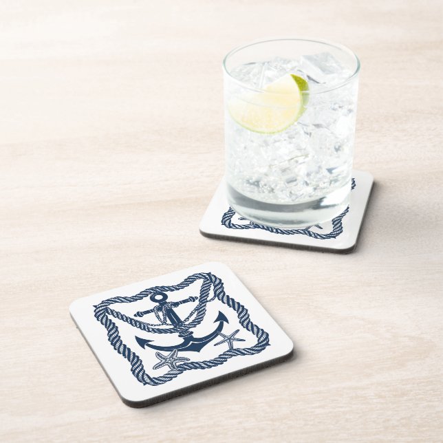 Anchor Plastic Coasters  (Right Side)