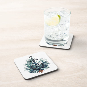 Anchor Plastic Coasters 