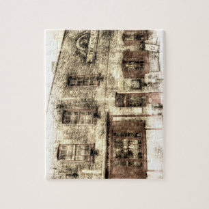 Anchor Pub London Vintage Jigsaw Puzzle