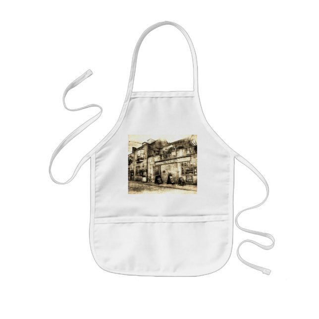 Anchor Pub London Vintage Kids Apron (Front)