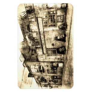 Anchor Pub London Vintage Magnet