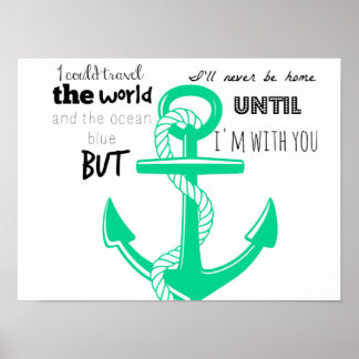 Anchor quote poster