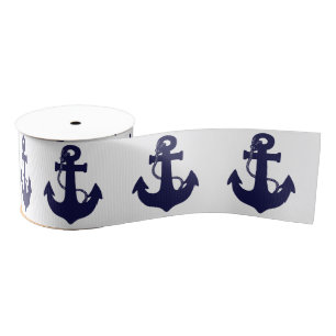 Anchor ribbon grosgrain ribbon