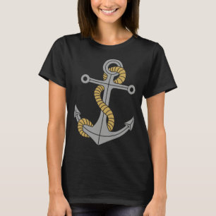 Anchor Sailboat Nautical Sailor Anchor Sailing T-Shirt