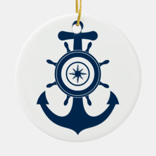 Anchor Sailor ornament